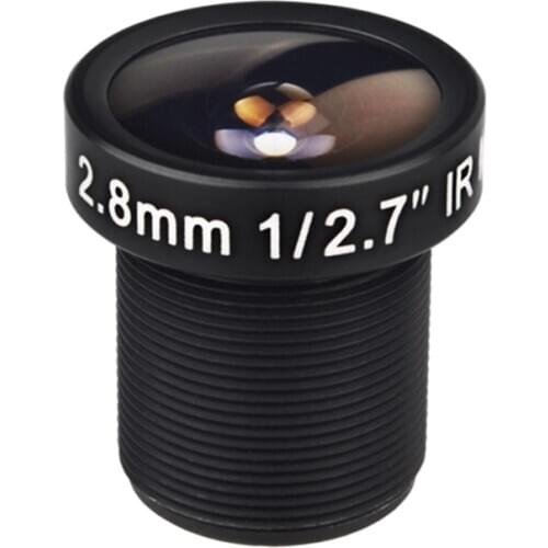 SMTSEC CCTV Surveillance CAMERA LENS SL-SM02820B2MP-127 2MP 1080P 1/2.7" EFL=2.8mm Fixed Iris F#2.0 Board Lens Wide HFOV=110