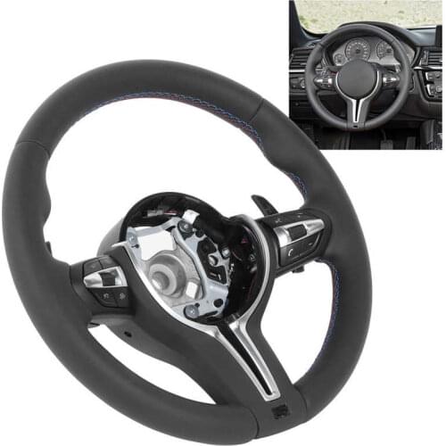 Upgrade for F80 M3 Style Steering Wheel with Paddle Shifters Fits for BMW F20 F22 F30 F32 F15 F16 2012-2019 Car style