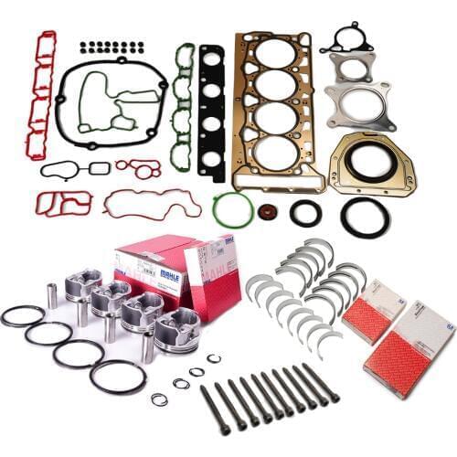 Engine Pistons Rings Seals Rebuild Set Overhaul Rebuild Pistons Rings For VW AUDI SEAT SKODA 1.8 TSI CDA CDH CDAA CDAB CDHA CDHB