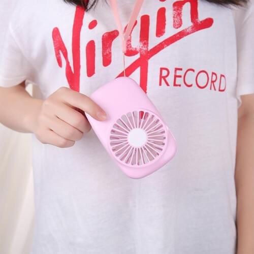 Summer Portable Mini Fan Handheld USB Chargeable Desktop Fans Summer Cooler For Outdoor Travel Office