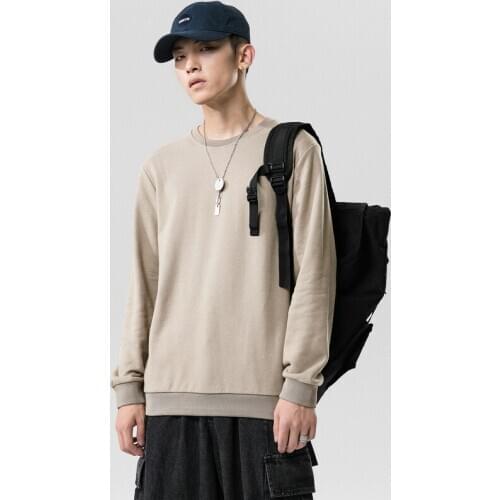 2020 Spring and Autumn Women Mens Round Neck Long Sleeve SweaterShirts Fashion Couple Popular Brand Bottoming Shirt