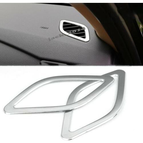 ABS Inner Front Air Condition Vent Outlet Cover Trim For BMW X1 2016 2017 2018