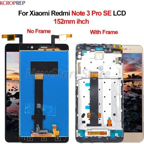 5.5" For Xiaomi Redmi Note 3 Pro SE LCD Display Touch Screen Digitizer Assembly 100% New For Xiaomi Redmi Note 3 Pro SE lcd