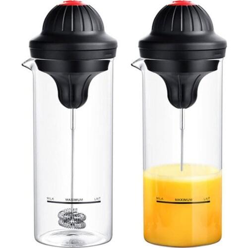 Automatic Milk Foamer Coffee Foam Maker Frother Cup Machine Stainless Steel Mixing Cup Bubbler Mixer Battery Jug Cup Kitchen New