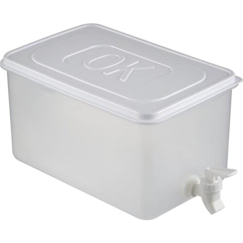 5L large capacity Refrigerator Water Barrel with Faucet Household Storage Bucket For Camping Picnic Hiking Household practical