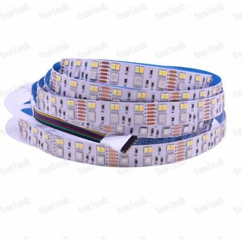 Double row led strip RGBCCT rgbww LED Strip 5050+2835 DC12V 180LED/m 5m/lot tape light lamp for bed room living