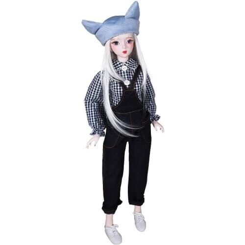 Fortune Days 1/3 bjd 34 joint body custom made can open brain 62cm high latest exquisite gift box packaging DC Lati