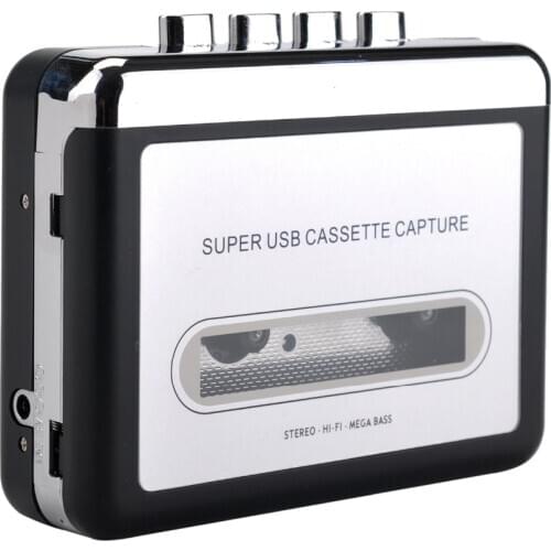 Cassette to MP3 converter via computer, convert tape cassette to MP3 through PC for Windows10 MAC OS free shipping