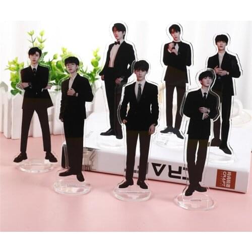 KPOP 1PCS Teens in Times TNT Humanoid Stand Desktop Ornaments Desktop Decoration Fans Collection Gifts