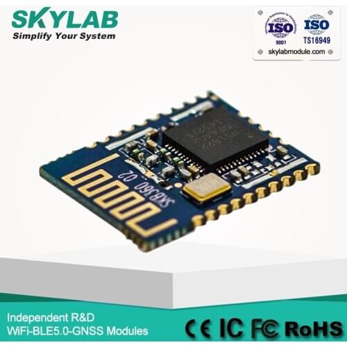 SKYLAB SKB362 CE/FCC/RoHS 70m Long Range Bluetooth BLE nRF51822 QFAB Bluetooth key fob receiver Module