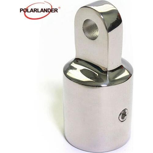 Marine Boat Stainless Steel Bimini Top Fitting Hardware 19mm Pipe Eye End Yacht 1PCS Cap