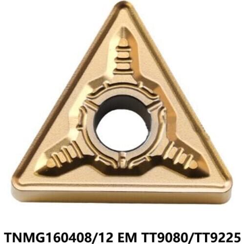 Original TNMG 160408 160412 TNMG160408 TNMG160412 EM TT9225 TT9080 Carbide Insert Lathe Cutter Turning Tool TNMG1604 CNC Cutting