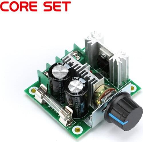 DC 12V-40V 10A PWM Motor Speed Regulator Governor Speed Controller Stepless/Continuously Speed Changer Switch 13kHz