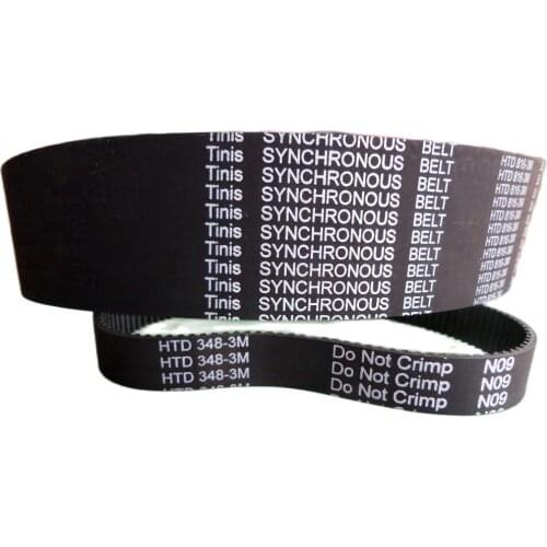 Tinis HTD 348-3M Synchronous Belt, Timing Belt,Transmission Belt