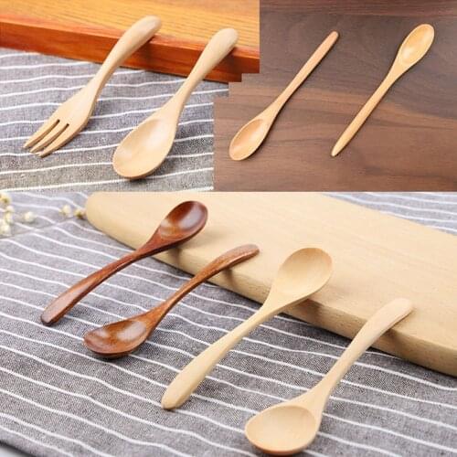 Activing Newly wooden Camping Hiking Travel Out Spork Utensil Spoon Fork Knife Cutlery Outdoor tableware #0115