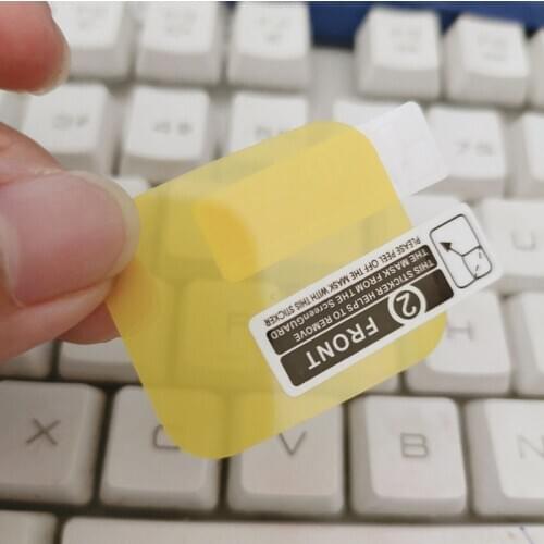 2pcs Clear Cover Ultra thin HD Protective Films For Xiaomi Haylou LS02 Watch Full Screen Protector films Smartwatch Accessories