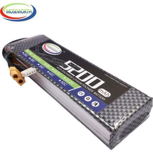3S RC LiPo Battery 11.1V 5200mAh 30C LiPo 3S For RC Airplane Drone Helicopter Boat Traxxxas 1/10 Car slash 4x4 vxl Batteries 3S