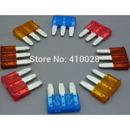 400PCS auto blade fuse 5A 7.5A 10A 15A for mondeo for ford