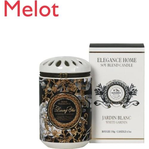 French girl scented candle cup handmade essential oil soothing sleeping room wedding romantic gift Lavender meditation