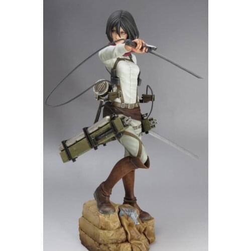 GK Resin White Model Attacking Giant Ackerman White Model