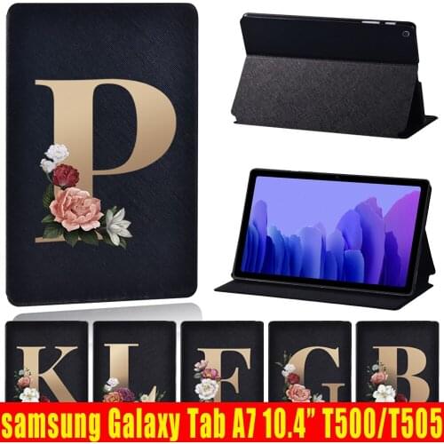 Tablets Case for Samsung Galaxy Tab A7 10.4 Inch 2020 T500/T505 Shockproof Leather Stand Cover + Free Stylus