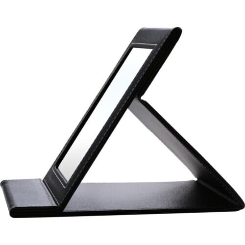 PU Leather Makeup Mirror Cosmetic Portable Folding Small Mirror Decorative Mirror