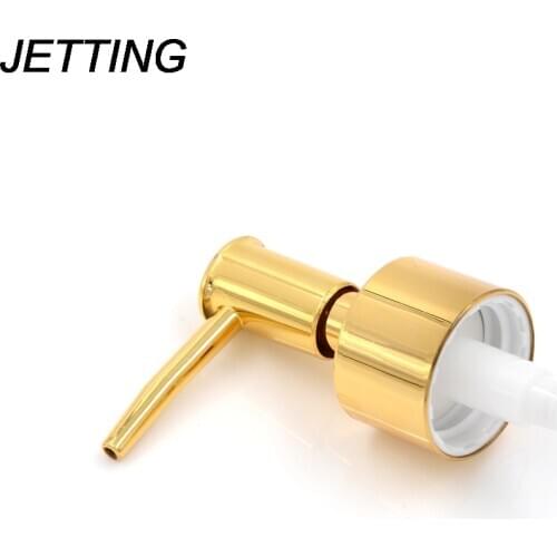 JETTING 1Pcs Plastic Soap Pump Liquid Lotion Gel Dispenser Replacement Jar Tube Tool Gold Silver