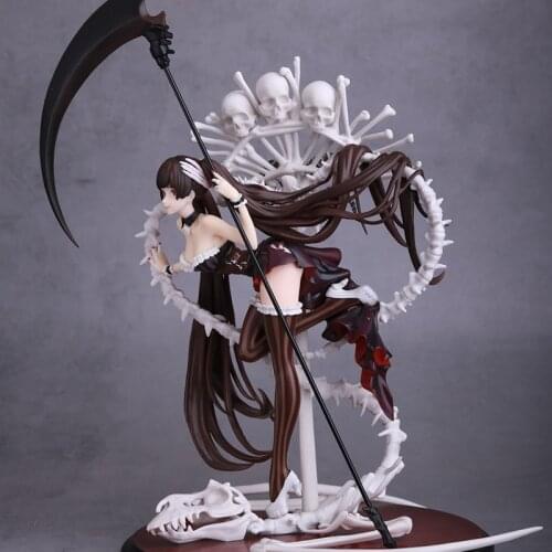 Cool ! Lilith Of The Night Witch Hand-Made Bone Altar Model Decoration Figures PVC Size:33*26CM