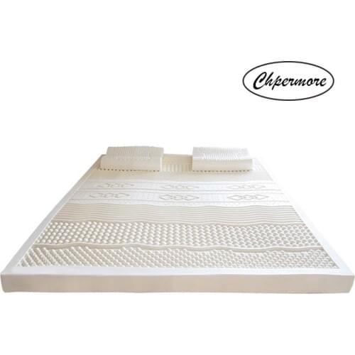 Chpermore 100% Natural latex Tatami Slow rebound Mattresses Foldable single double Tatami MattressWith a White Inner Cover