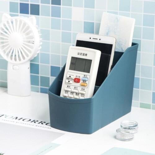 Multi-use Large Capacity Storage Case Makeup Brush Storage Box PP Home Independent Compartment Storage Holder for Bedroom