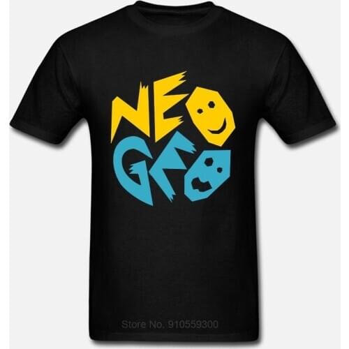 Neo Geo SNK Retro Video Game Console Inspired Men T Shirt Men Free Shipping Short Sleeve Brand