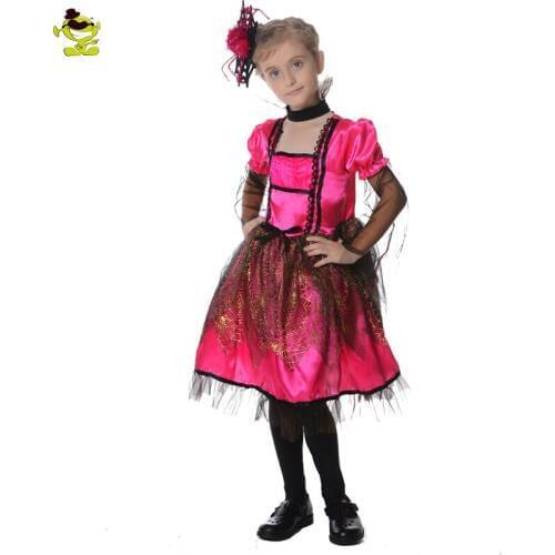 New Summer Costume Girls Princess Dress Childrens Clothing Kids Lace Dresses Baby Girl Halloween Party Dress