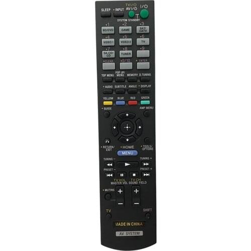 New Remote Control For SONY RM-AAU116 STR-DH520 STRDH520 RM-AAU113 RM-AAU105 AV System