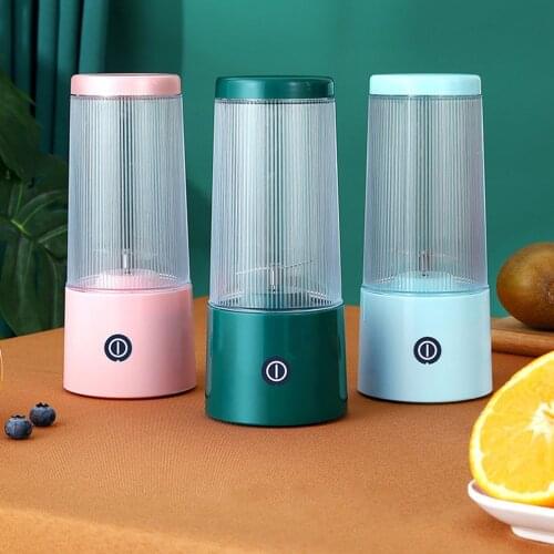 Portable Blender Electric USB Mixer Juicer Machine 500ml Mini Food Smoothie Processor Hand held Personal Fruit Squeezer Juicer