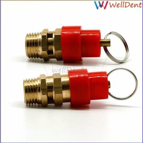 2PCS a lot Dental Air Compressor Relief Valve Safety Release Valves 12mm