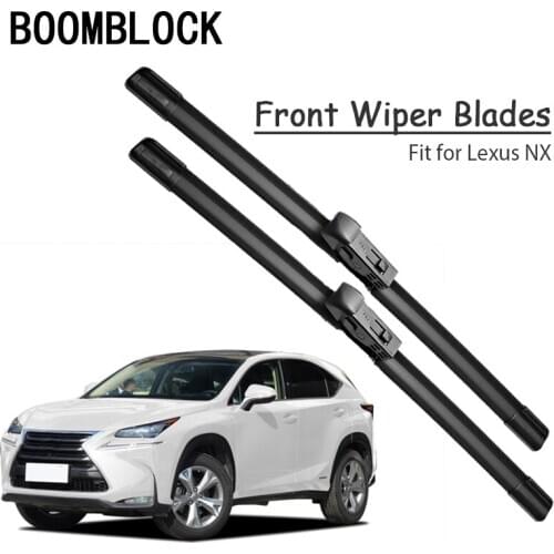 Car Windshield Rubber Front Wiper Blades Arm Kit For Lexus NX 200t 300h 2018 2017 2016-2014 Windscreen Wiper Accessories