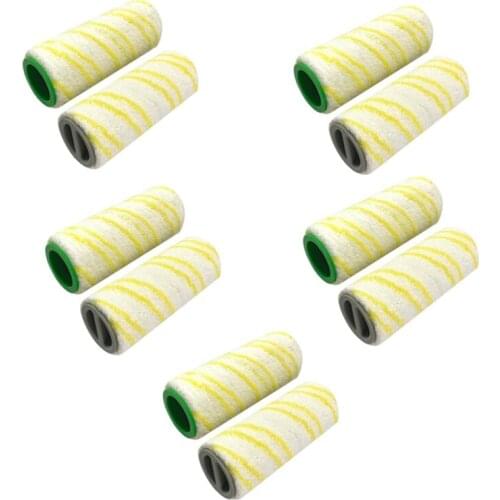 10PCS Cleaner Roller Brush Main Brush for KARCHER FC3D FC5 Cordless Vacuum Cleaner Hard Floor Er Cleaner Rolling Brushes
