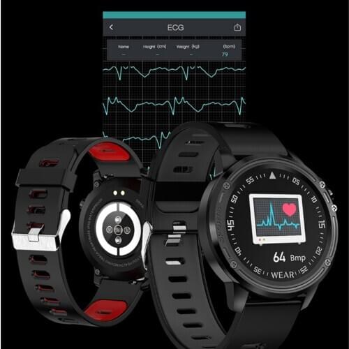 L8 smart watch waterproof smartwatch with ecg blood pressure heart rate fitness watch
