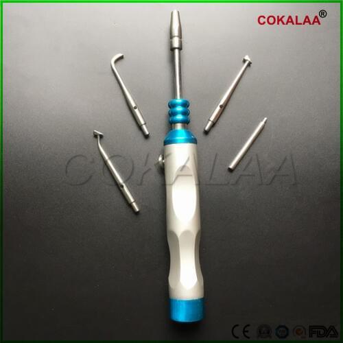 1 Set Stainless Steel Dental Adjustable Automatic Crown Remover Tool 4 Level for Dentistry Lab Dental Surgical Instruments Tools