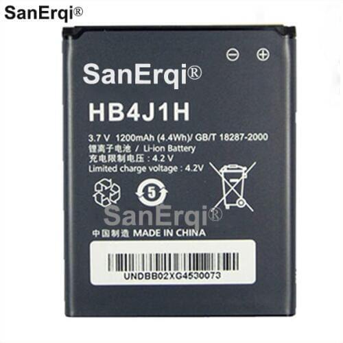 10pcs HB4J1H Battery For Huawei Ascend Y100 Battery for Huawei Ascend Y100 U8185 Accumulator HB4J1H 1200mAh Battery