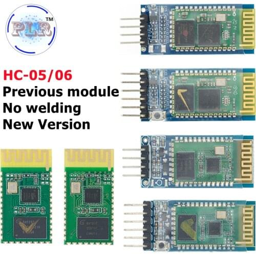 10PCS HC-05/HC-06 JY-MCU anti-reverse integrated Bluetooth serial pass-through module PLR HC-05 HC-06 master-slave 6pin/4pin