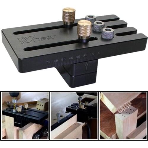 3 in 1 Drilling Locator Woodworking Joinery High Precision Dowel Jigs Kit Drilling Guide kit Wood Working Tool DIY Round Raft