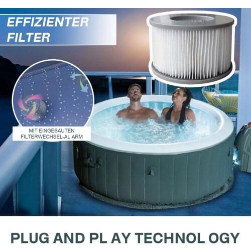 Swimming Pool Filter Hot Sale Cartridge Replacement Filter for Swimming Pool Mspa Inflatable Pool Accessories