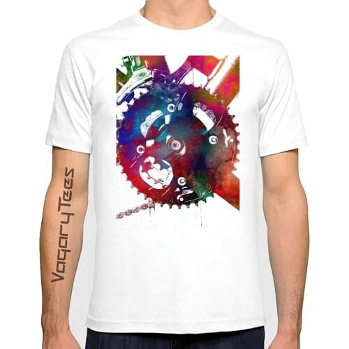 New Fashion Summer Men Cycling Sport Bikes Gift Classic T-Shirt Vintage Bicycles print male Retro Style Novelty exercise tops