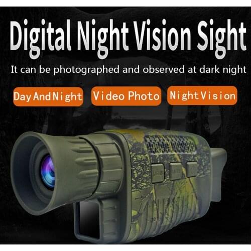 Infrared Night Vision Device Monocular Night Vision Camera Outdoor Digital Telescope Day Night Dual-Use for Monitoring Hunting