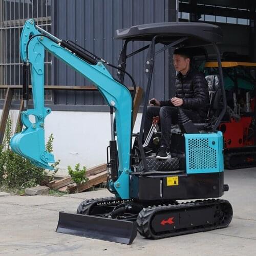 JKW-15 New Mini Excavator 1 Ton 2 Ton Digging Hydraulic Small Micro Digger Machine Prices for Sale