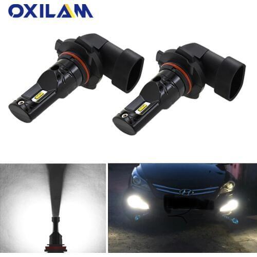 2Pcs H11 H8 LED Bulb Car Fog Lights for Hyundai Creta ix25 i30 Solaris Santa fe Accent Tucson H3 H27 880 881 Led Auto Lamp 12V