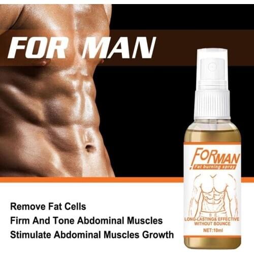 10ml Powerful Abdominal Muscle Spray Anti Cellulite Burn Fat Weight Loss Products Strong Men Women Fitness Slimming Slim Cream