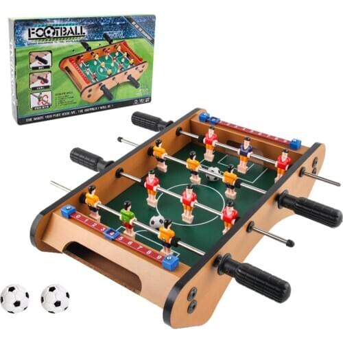 Foosball Tabletop Game Mini Tabletop Foosball Portable Table Football Game Set Indoor Tabletop Soccer Game Toy for Kids