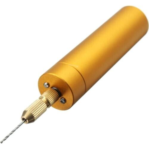 DC5V Mini Portable Handheld Drill DIY Micro Electric Hand Drill With 10x Twist Bits